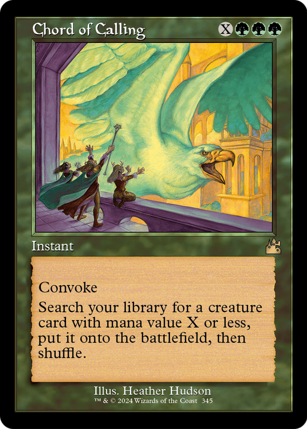 Chord of Calling (Retro Frame) (RVR-345) - Ravnica Remastered