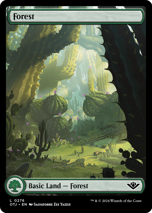 Forest (0276) (OTJ-276) - Outlaws of Thunder Junction Foil