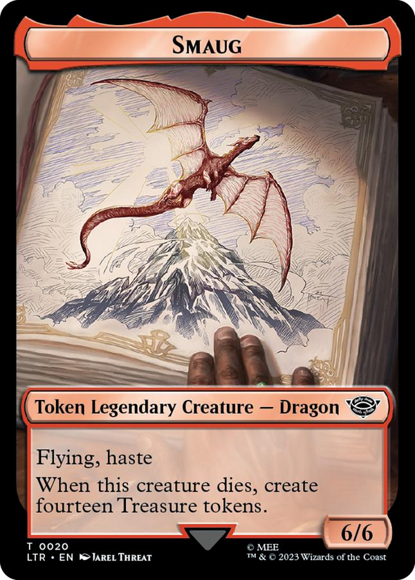 Smaug (TLTR-020) - Tales of Middle-earth Tokens Foil