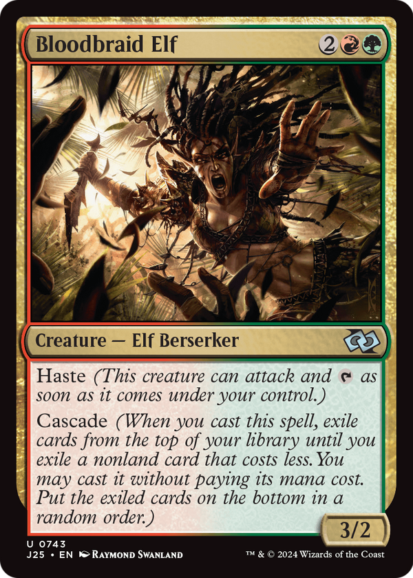 Bloodbraid Elf (J25-743) - Foundations Jumpstart
