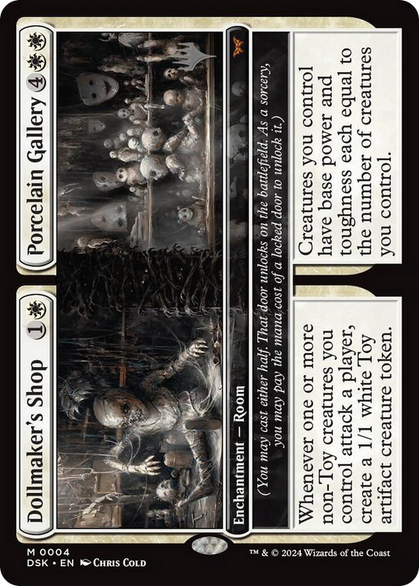 Dollmaker's Shop // Porcelain Gallery (PPDSK-004) - Duskmourn: House of Horror Promos