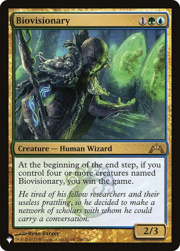 Biovisionary (LIST-GTC-146) - The List