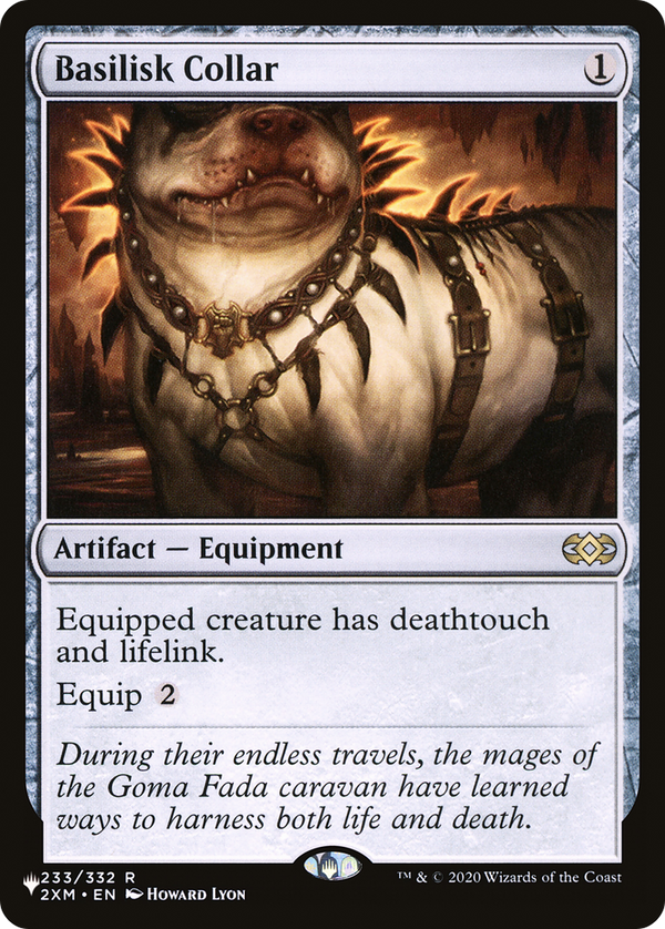 Basilisk Collar (2XM) (LIST-2XM-233) - The List