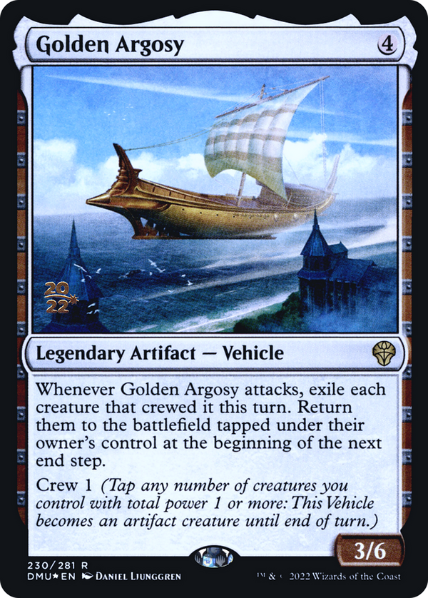 Golden Argosy (PRE-230) - Dominaria United Promos Foil