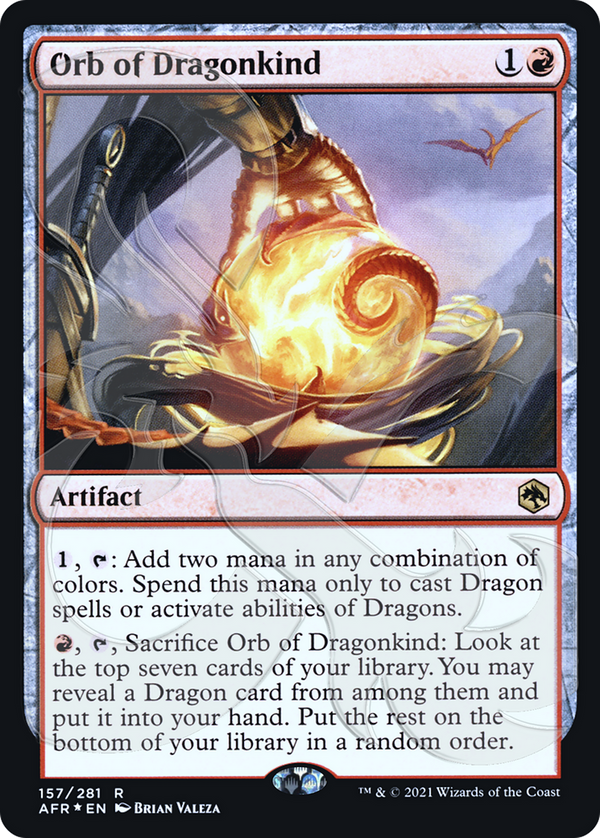 Orb of Dragonkind (AFR&-157A) - Adventures in the Forgotten Realms Promos Foil