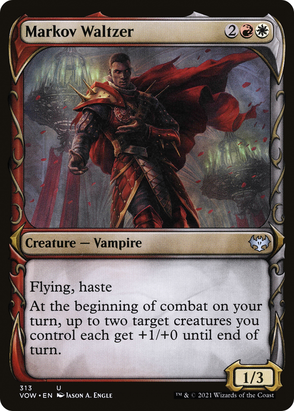 Markov Waltzer (Showcase) (VOW-313) - Innistrad: Crimson Vow: (Showcase)