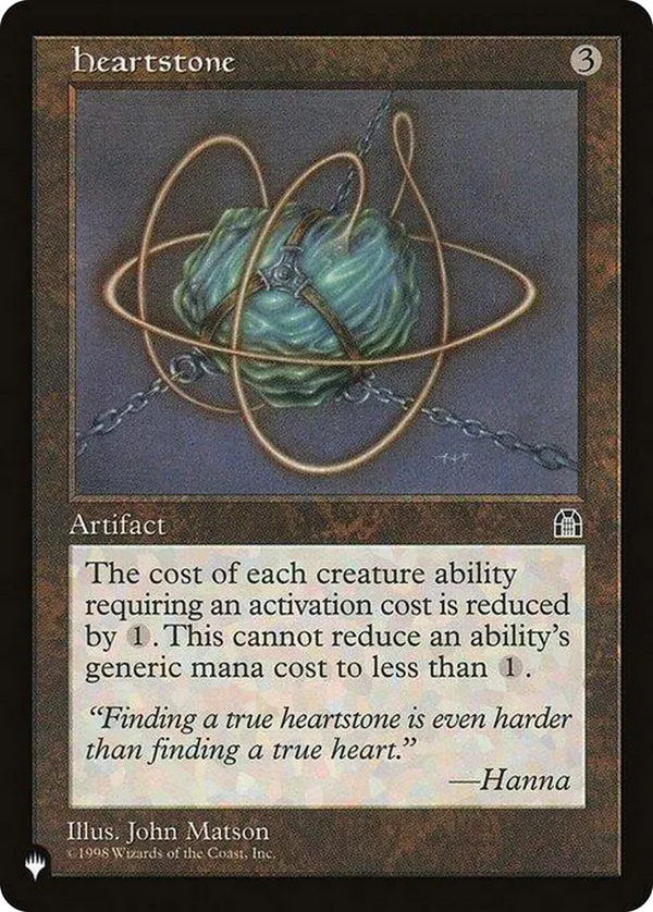 Heartstone (LIST-STH-134) - The List