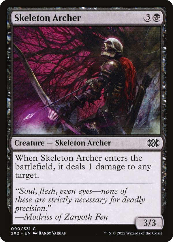 Skeleton Archer (2X2-090) - Double Masters 2022