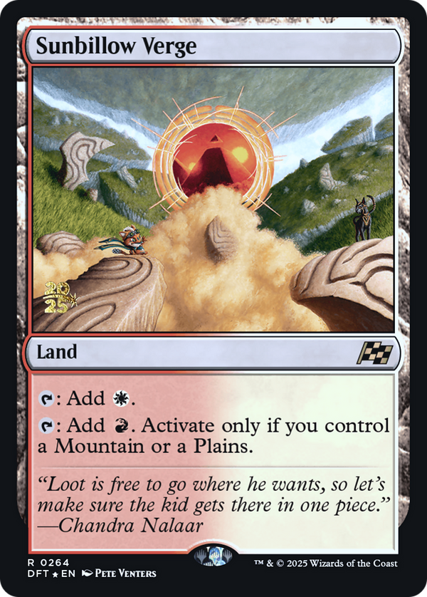 Sunbillow Verge (PRE-264) - Prerelease Cards Foil