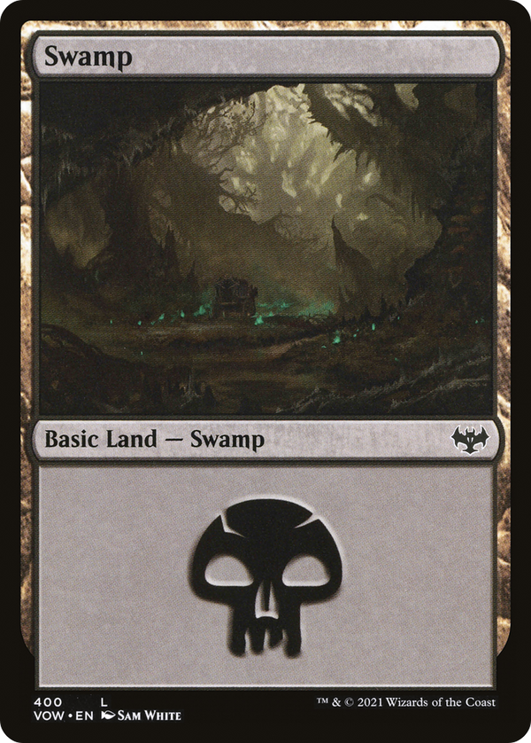 Swamp (400) (VOW-400) - Innistrad: Crimson Vow Foil
