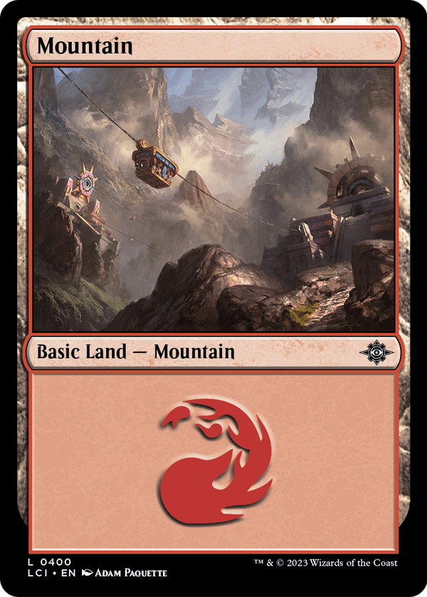 Mountain (0400) (LCI-400) - The Lost Caverns of Ixalan Foil