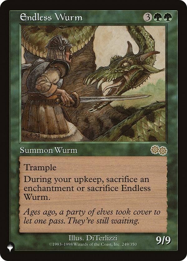 Endless Wurm (LIST-USG-249) - The List