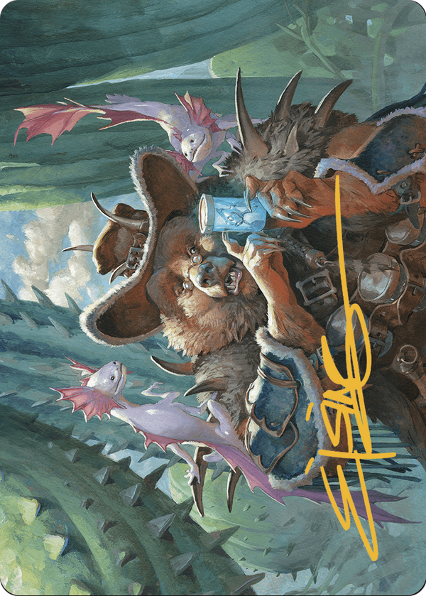 Doc Aurlock, Grizzled Genius // Doc Aurlock, Grizzled Genius (AOTJ-021) - Outlaws of Thunder Junction Art Series (Borderless)