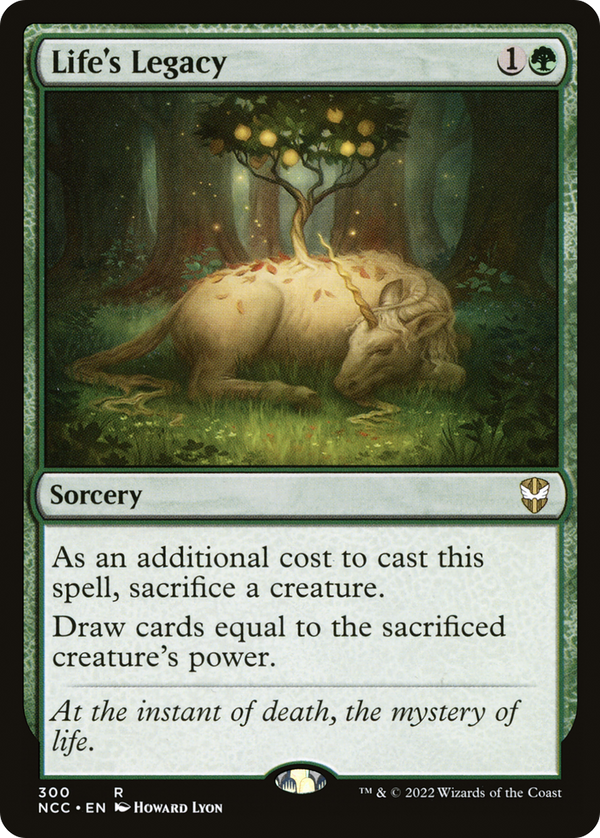 Life's Legacy (NCC-300) - New Capenna Commander