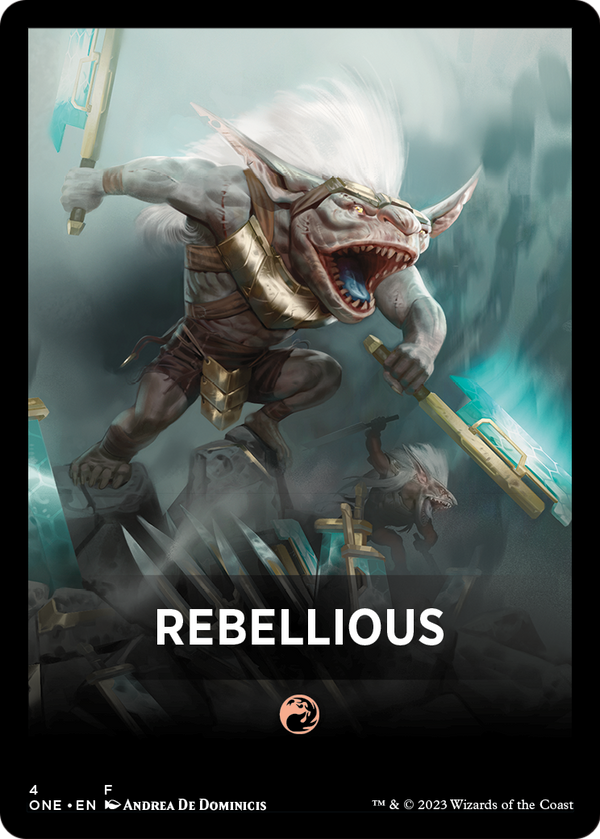 Rebellious (FONE-004) - Phyrexia: All Will Be One Jumpstart Front Cards