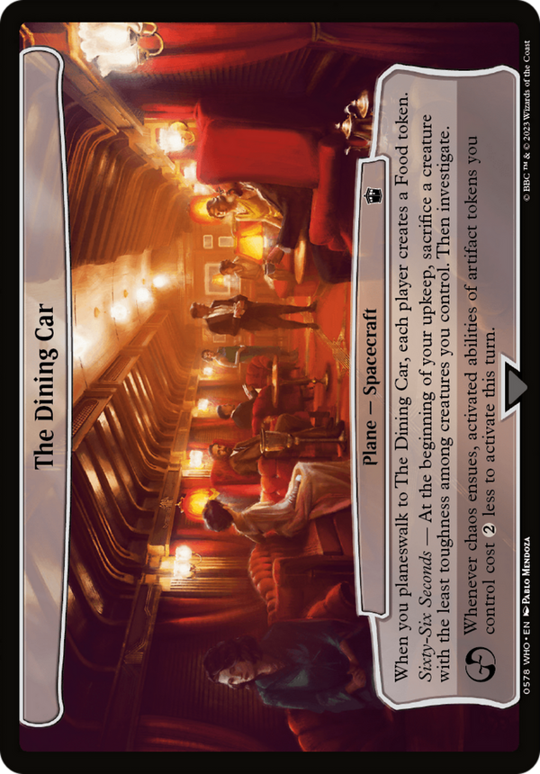 The Dining Car (WHO-578) - Doctor Who