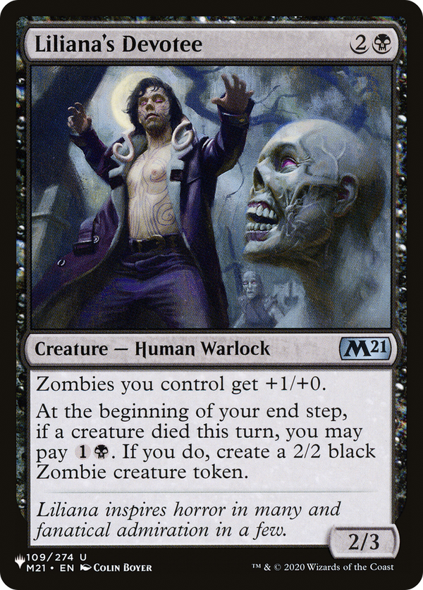 Liliana's Devotee (LIST-M21-109) - The List