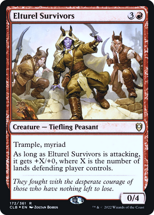 Elturel Survivors (PRE-172) - Battle for Baldur's Gate Promos Foil