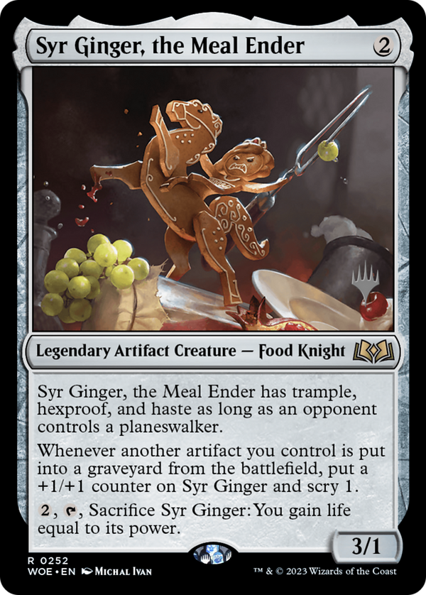 Syr Ginger, the Meal Ender (PPWOE-252) - Wilds of Eldraine Promos