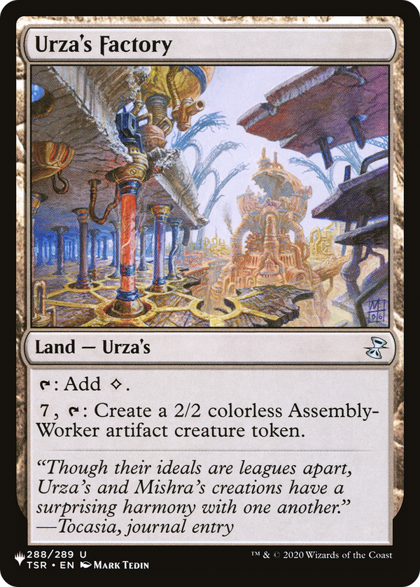 Urza's Factory (LIST-TSR-288) - The List