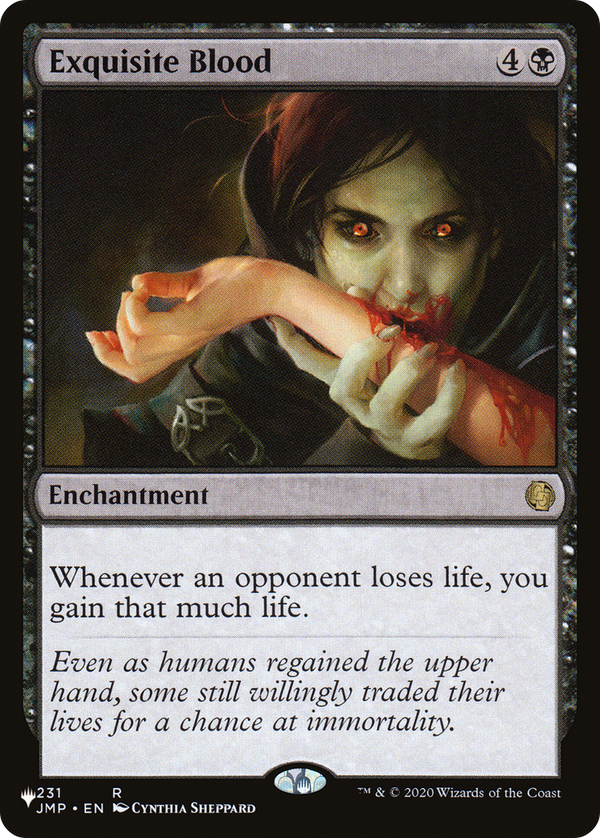Exquisite Blood (LIST-JMP-231) - The List