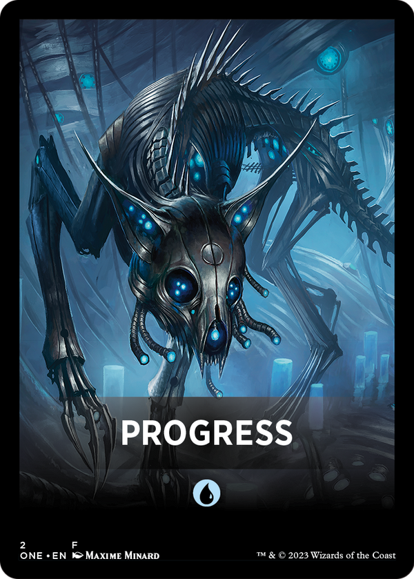 Progress (FONE-002) - Phyrexia: All Will Be One Jumpstart Front Cards