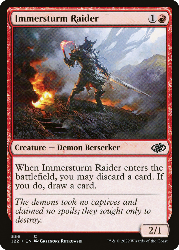 Immersturm Raider (J22-556) - Jumpstart 2022