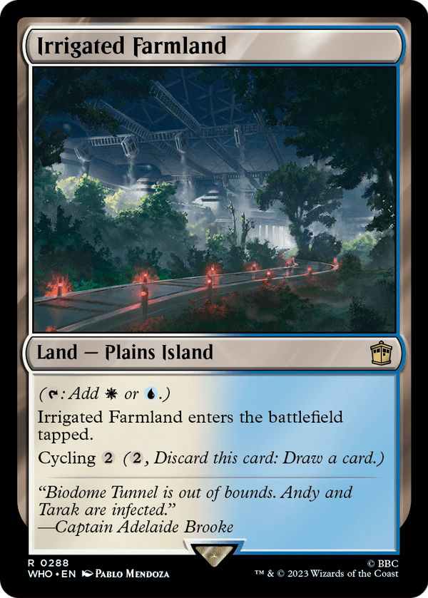 Irrigated Farmland (WHO-288) - Doctor Who Foil