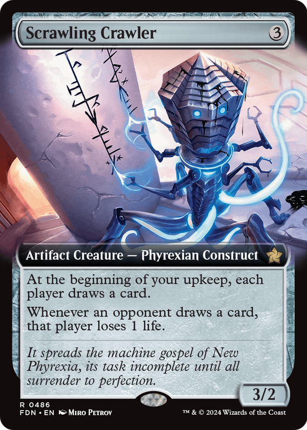 Scrawling Crawler (Extended Art) (FDN-486) - Foundations: (Extended Art) Foil