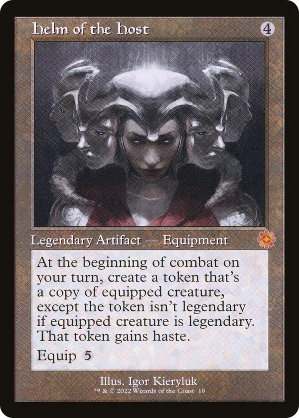 Helm of the Host (BRR-019) - The Brothers' War Retro Artifacts