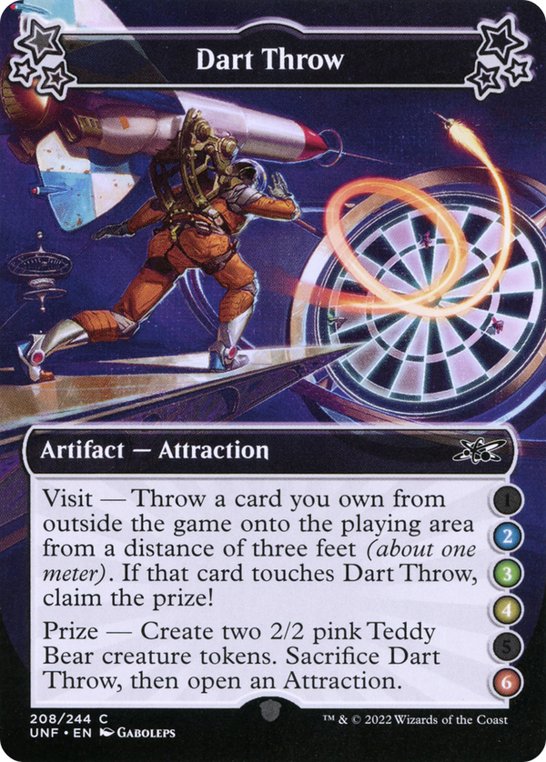 Dart Throw (2-3-4-6) (UNF-208) - Unfinity