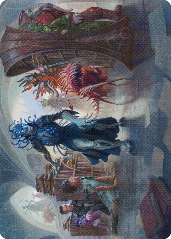 Invasion of Arcavios // Invasion of Arcavios (AMOM-011) - March of the Machine Art Series (Borderless) Foil