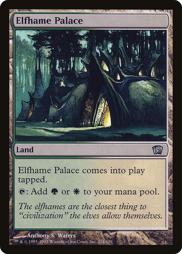 Elfhame Palace (8ED-324) - 8th Edition Foil