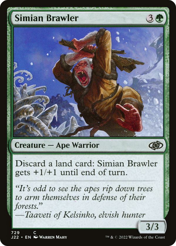 Simian Brawler (J22-729) - Jumpstart 2022