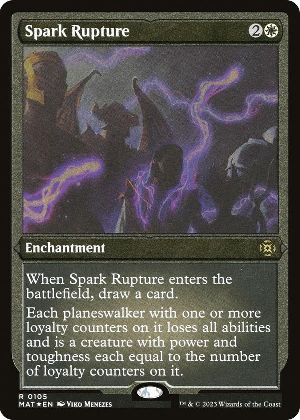 Spark Rupture (Foil Etched) (MAT-105) - March of the Machine: The Aftermath Foil