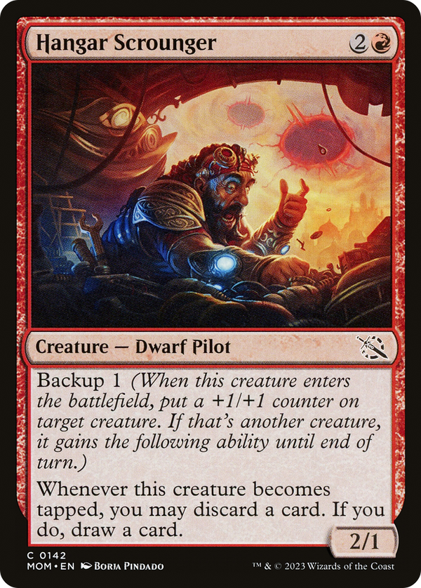 Hangar Scrounger (MOM-142) - March of the Machine