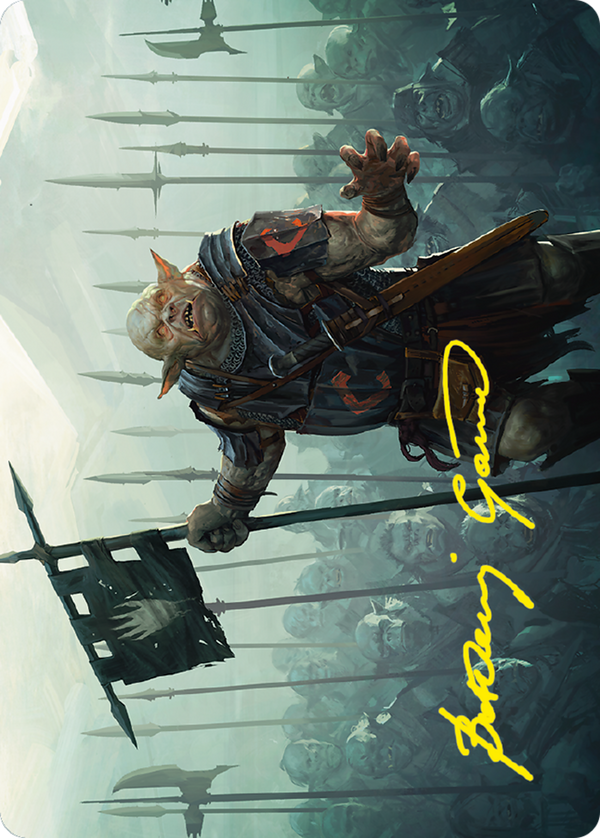 Uglúk of the White Hand // Uglúk of the White Hand (ALTR-027) - Tales of Middle-earth Art Series (Borderless) Foil