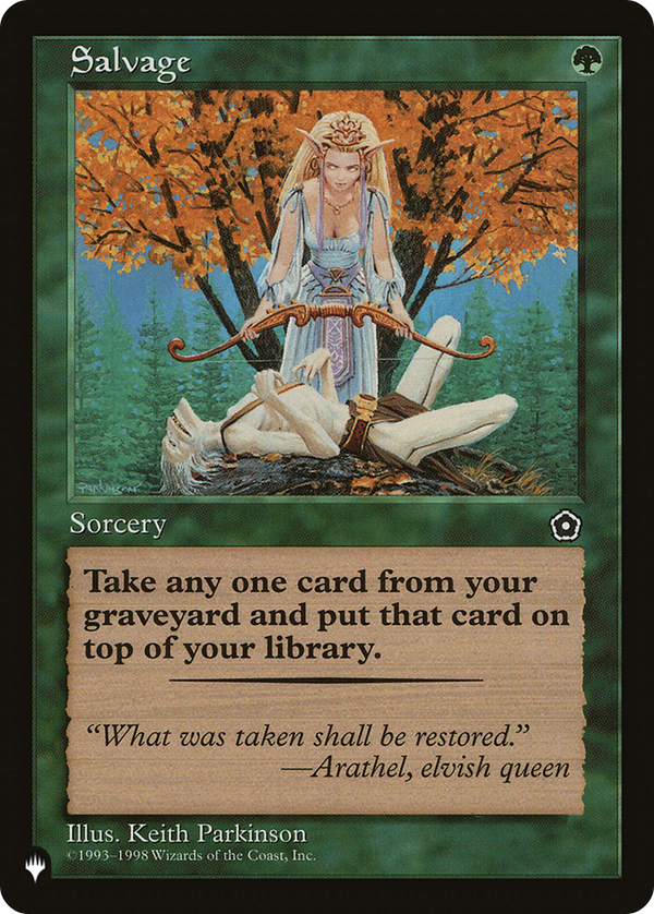 Salvage (LIST-P02-145) - The List