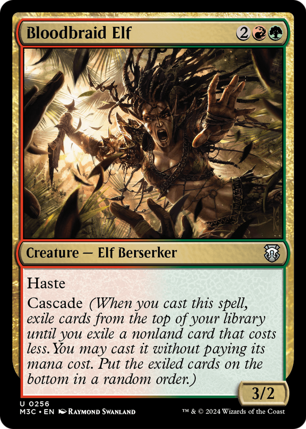 Bloodbraid Elf (M3C-256) - Modern Horizons 3 Commander