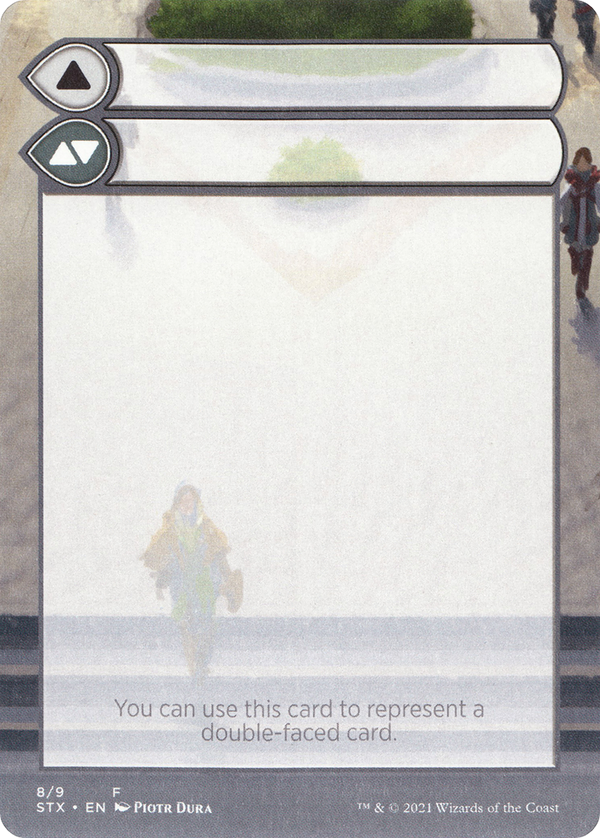Double-Faced Substitute Card (SSTX-008) - Strixhaven: School of Mages Substitute Cards (Borderless)