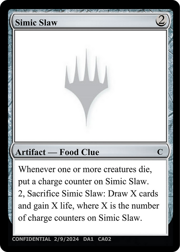 Simic Slaw (UNK-CAB) - Unknown Event