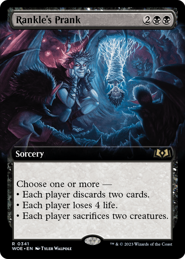Rankle's Prank (Extended Art) (WOE-341) - Wilds of Eldraine: (Extended Art) Foil