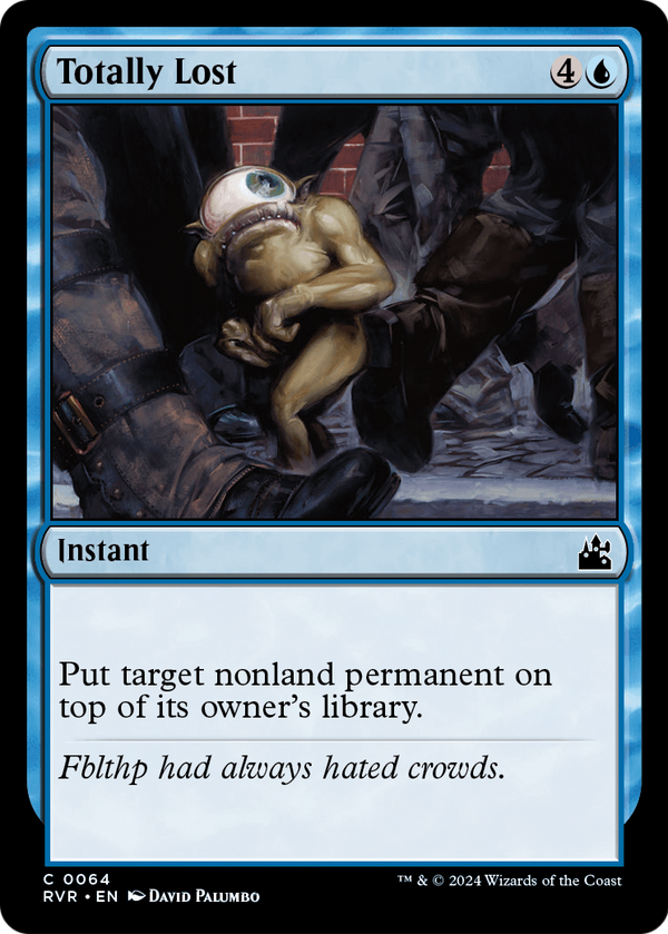 Totally Lost (RVR-064) - Ravnica Remastered Foil