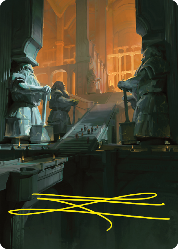 Mines of Moria // Mines of Moria (ALTR-056) - Tales of Middle-earth Art Series (Borderless)