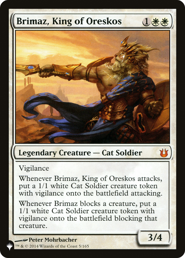 Brimaz, King of Oreskos (LIST-BNG-5) - The List
