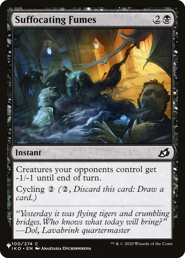Suffocating Fumes (LIST-IKO-100) - The List