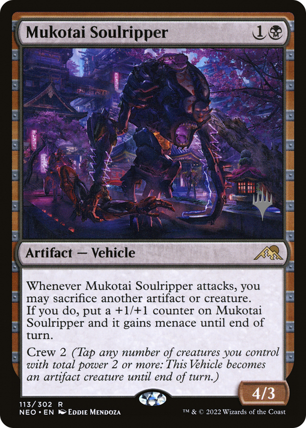 Mukotai Soulripper (PPNEO-113) - Kamigawa: Neon Dynasty Promos