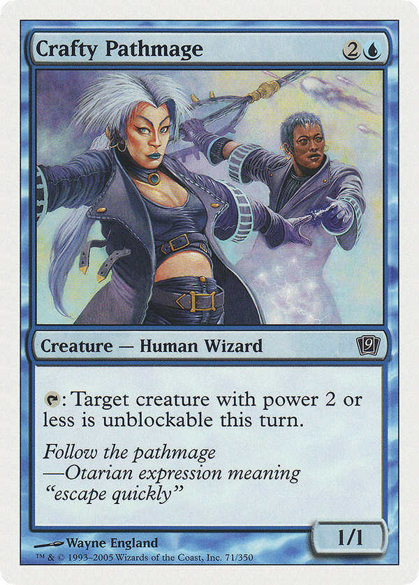 Crafty Pathmage (9ED-071) - 9th Edition