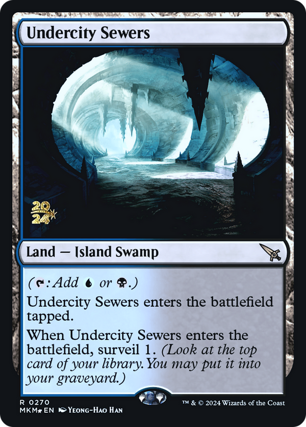Undercity Sewers (PRE-270) - Murders at Karlov Manor Promos Foil