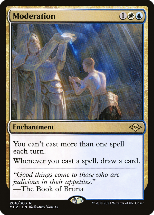 Moderation (MH2-206) - Modern Horizons 2 Foil